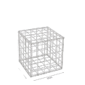 Iron Wire Mesh Galvanized Welded Gabion Basket For Sale